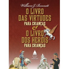 Box O livro das virtudes para crianças e O livro dos heróis para crianças