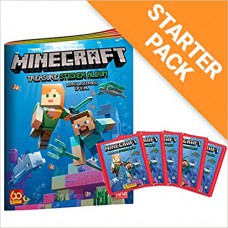 Minecraft Starterpack - Album brochura e 6 envelopes
