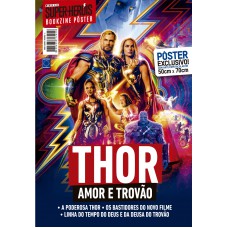 Superpôster Mundo dos Super-Heróis - Thor Amor e Trovão - Arte C