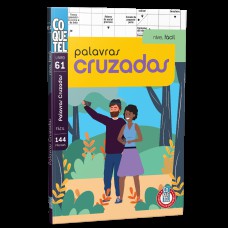 Livro Coquetel Palavras Cruzadas nível fácil Ed 61