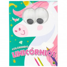 Olhinhos Malucos! Colorindo Unicórnios