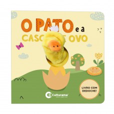 Livro com dedoche - O pato e a casca de ovo
