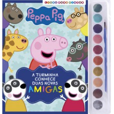 Peppa Pig - Livro para pintar com aquarela