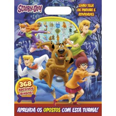 Scooby Doo livro tela de pintura e atividades