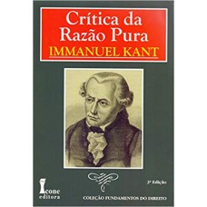 CRÍTICA DA RAZÃO PURA – 3ª EDIÇÃO