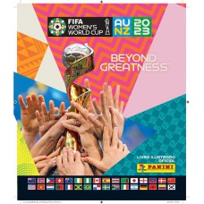 Blister Cartela C/ 10 Envelopes de Figurinhas da Copa Do Mundo FIFA Feminina Austrália - Nova Zelândia 2023