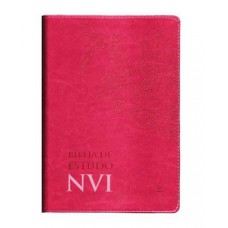Bíblia de estudo NVI - Pink 2022 - Capa luxo