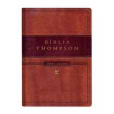 Bíblia Thompson - AEC - Letra grande - Marrom e Café - Com Índice