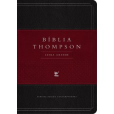 Bíblia Thompson - AEC - Letra Grande - Vinho e preta c/ índice