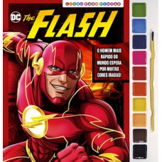 The Flash - Livro para Pintar com Aquarela