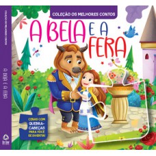 Coleção Os Melhores Contos - A Bela e a Fera | Livro Quebra-Cabeça