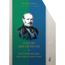 Box edição especial capa dura: o livro dos espíritos + o evangelho segundo o espiritismo