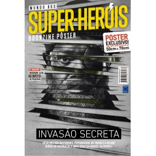 Superpôster Mundo dos Super-Heróis - Invasão Secreta