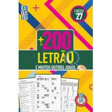 Livro Coquetel Mais 200 Letrão Nível Médio Ed 27