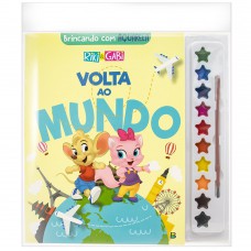 Brincando com aquarela: Riki Volta ao Mundo