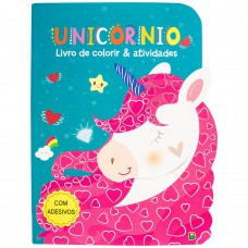 Livro de colorir & atividades: Unicórnio