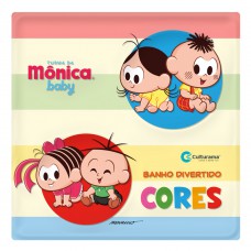 Livro de banho mágico Turma da Mônica baby - cores