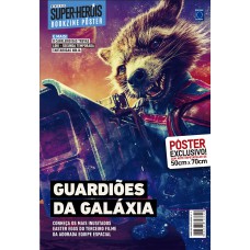 Superpôster Mundo dos Super-Heróis - Rocket - Guardiões da Galáxia Vol 3