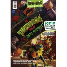 Superpôster Mundo dos Super-Heróis - Tartarugas Ninja Caos Mutante