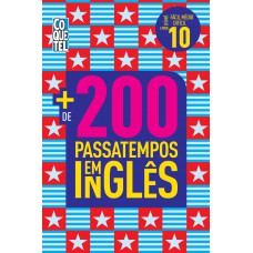 Livro Coquetel Mais de 200 Passatempos em Inglês Ed 10