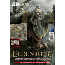 Superpôster Game Master - Elden Ring - Pôster Mapa (Versão lisa, sem dobras, enviada em tubo protetor)