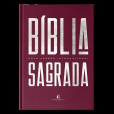 Bíblia NVI, Capa Dura, Vinho, Econômica, Pedra Angular