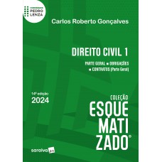 Direito Civil Vol.1 - Coleção Esquematizado - 14ª Edição 2024