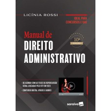 Manual de Direito Administrativo - 10ª edição 2024