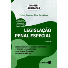 Legislação Penal Especial - Tomo I - Coleção Sinopses Jurídicas - 17ª Edição 2024