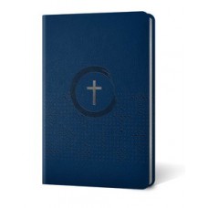 Bíblia NVI Slim Azul Cruz