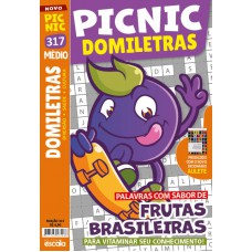 Picnic Domiletras - Frutas brasileiras - Médio