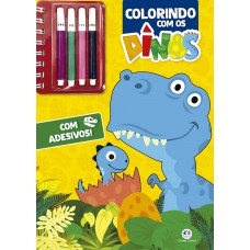 Colorindo com os dinos