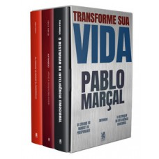 Coleção Transforme Sua Vida - Pablo Marçal - Box Com 3 Livros