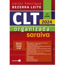 CLT Organizada Saraiva - 11ª Edição 2024