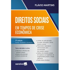 Direitos Sociais Em Tempos de Crise Econômica - 3ª Edição 2024