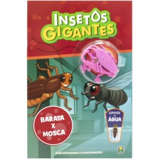 Insetos Gigantes - Livro de Atividades: Barata VS Mosca