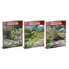 Curso Natureza de Paisagismo - Coleção 3 Volumes