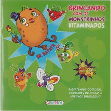 Brincando monstrinhos vitaminados - Sr. Batata