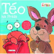 Téo na praia