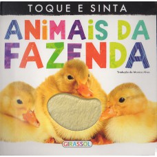 Toque e sinta animais da fazenda