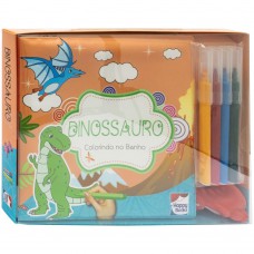 Colorindo no Banho: Dinossauro