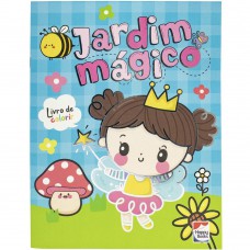Mundo da Fantasia: Jardim Mágico Para Colorir