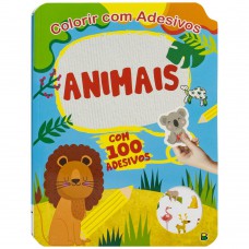 Colorir com Adesivos: Animais