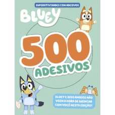 Bluey - Superlivro de adesivos - 500 Adesivos