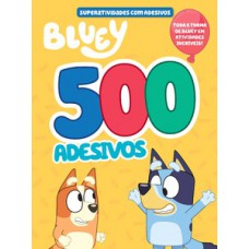 Bluey - Superlivro de adesivos - 500 adesivos