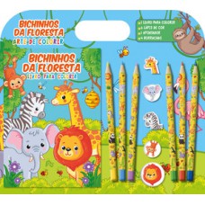 Arte de colorir - Bichinhos da floresta