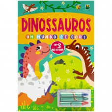 Um mundo de cor! Dinossauros