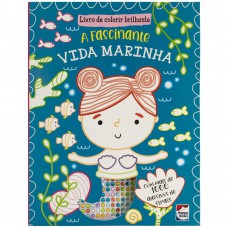 Livro de Colorir Brilhante: A Fascinante Vida Marinha