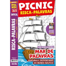 Picnic Risca-Palavras - Difícil