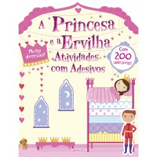 Atividades com adesivos - A Princesa e a Ervilha